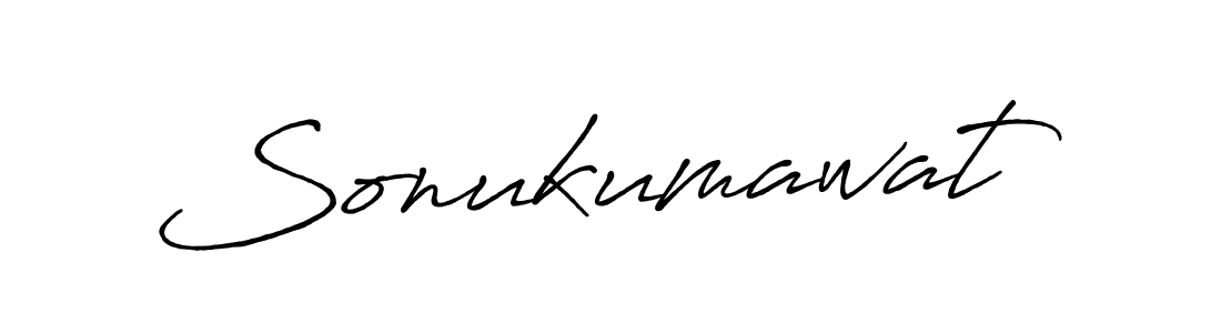 Design your own signature with our free online signature maker. With this signature software, you can create a handwritten (Antro_Vectra_Bolder) signature for name Sonukumawat. Sonukumawat signature style 7 images and pictures png