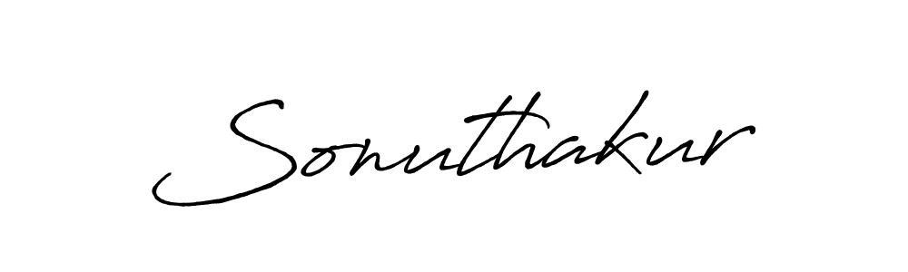 You should practise on your own different ways (Antro_Vectra_Bolder) to write your name (Sonuthakur) in signature. don't let someone else do it for you. Sonuthakur signature style 7 images and pictures png