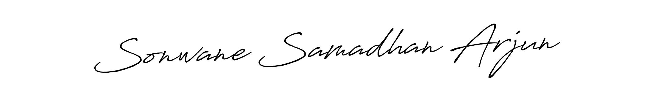 You can use this online signature creator to create a handwritten signature for the name Sonwane Samadhan Arjun. This is the best online autograph maker. Sonwane Samadhan Arjun signature style 7 images and pictures png