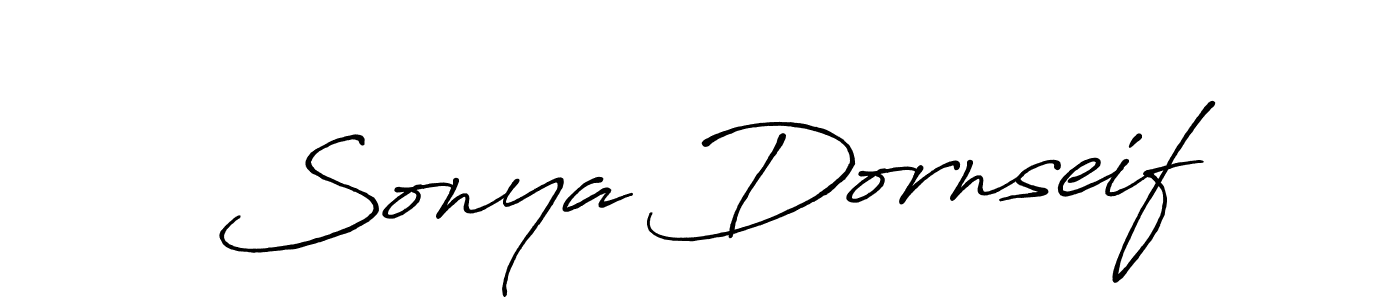 It looks lik you need a new signature style for name Sonya Dornseif. Design unique handwritten (Antro_Vectra_Bolder) signature with our free signature maker in just a few clicks. Sonya Dornseif signature style 7 images and pictures png