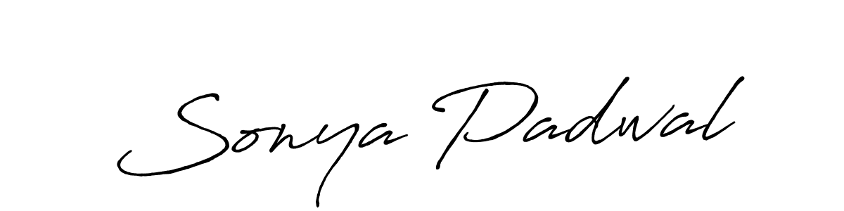 Also we have Sonya Padwal name is the best signature style. Create professional handwritten signature collection using Antro_Vectra_Bolder autograph style. Sonya Padwal signature style 7 images and pictures png
