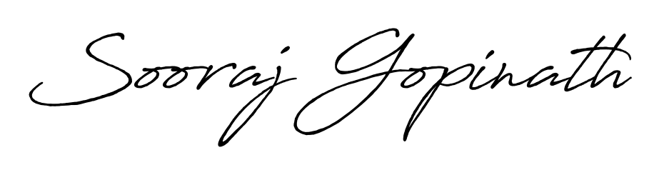 Best and Professional Signature Style for Sooraj Gopinath. Antro_Vectra_Bolder Best Signature Style Collection. Sooraj Gopinath signature style 7 images and pictures png
