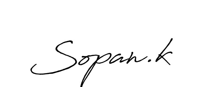 Once you've used our free online signature maker to create your best signature Antro_Vectra_Bolder style, it's time to enjoy all of the benefits that Sopan.k name signing documents. Sopan.k signature style 7 images and pictures png