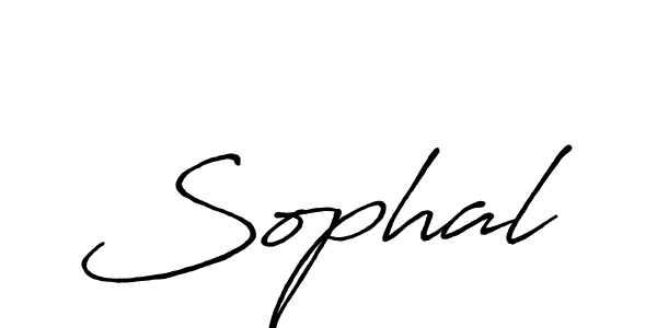 How to make Sophal name signature. Use Antro_Vectra_Bolder style for creating short signs online. This is the latest handwritten sign. Sophal signature style 7 images and pictures png