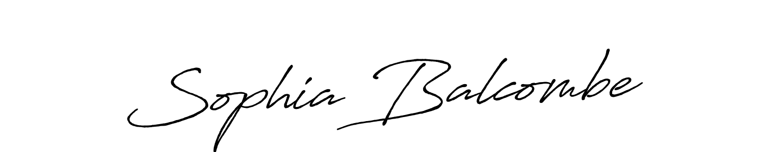 Once you've used our free online signature maker to create your best signature Antro_Vectra_Bolder style, it's time to enjoy all of the benefits that Sophia Balcombe name signing documents. Sophia Balcombe signature style 7 images and pictures png