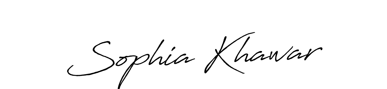 Make a beautiful signature design for name Sophia Khawar. Use this online signature maker to create a handwritten signature for free. Sophia Khawar signature style 7 images and pictures png
