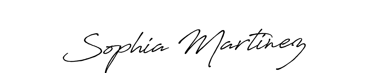 How to make Sophia Martinez signature? Antro_Vectra_Bolder is a professional autograph style. Create handwritten signature for Sophia Martinez name. Sophia Martinez signature style 7 images and pictures png