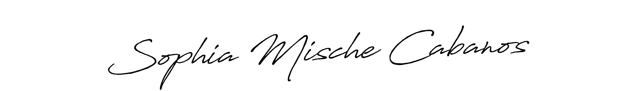 How to Draw Sophia Mische Cabanos signature style? Antro_Vectra_Bolder is a latest design signature styles for name Sophia Mische Cabanos. Sophia Mische Cabanos signature style 7 images and pictures png