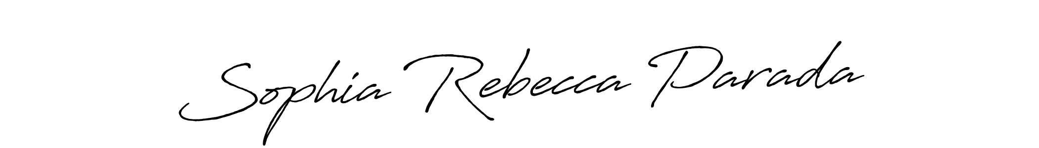 You can use this online signature creator to create a handwritten signature for the name Sophia Rebecca Parada. This is the best online autograph maker. Sophia Rebecca Parada signature style 7 images and pictures png