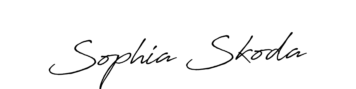 This is the best signature style for the Sophia Skoda name. Also you like these signature font (Antro_Vectra_Bolder). Mix name signature. Sophia Skoda signature style 7 images and pictures png