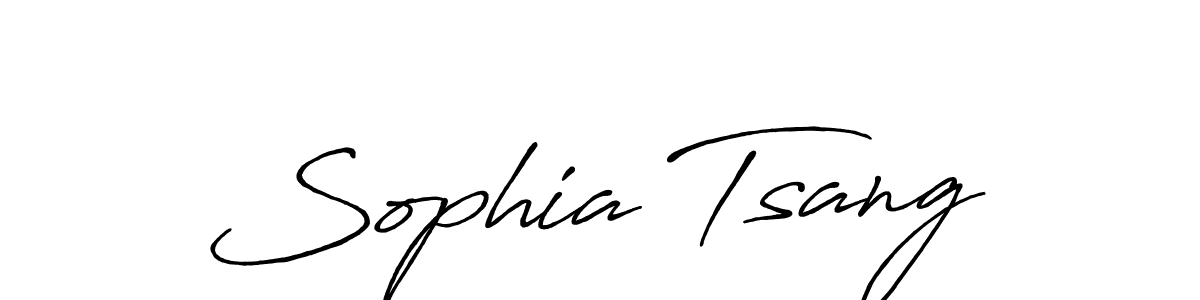 Similarly Antro_Vectra_Bolder is the best handwritten signature design. Signature creator online .You can use it as an online autograph creator for name Sophia Tsang. Sophia Tsang signature style 7 images and pictures png