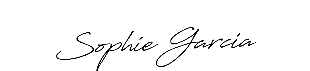 How to make Sophie Garcia name signature. Use Antro_Vectra_Bolder style for creating short signs online. This is the latest handwritten sign. Sophie Garcia signature style 7 images and pictures png