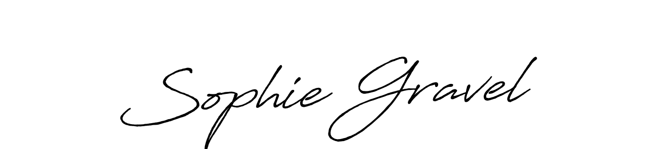 Make a beautiful signature design for name Sophie Gravel. With this signature (Antro_Vectra_Bolder) style, you can create a handwritten signature for free. Sophie Gravel signature style 7 images and pictures png