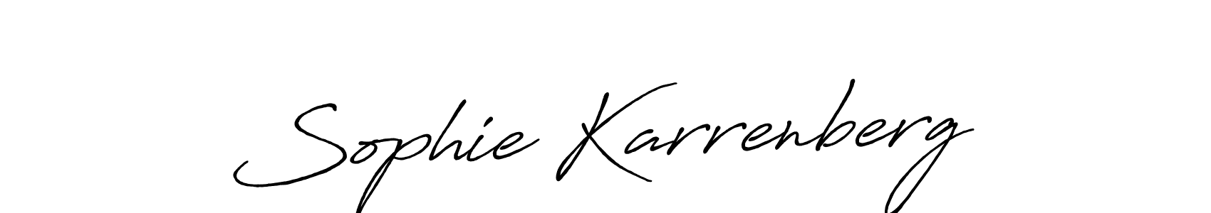 if you are searching for the best signature style for your name Sophie Karrenberg. so please give up your signature search. here we have designed multiple signature styles  using Antro_Vectra_Bolder. Sophie Karrenberg signature style 7 images and pictures png