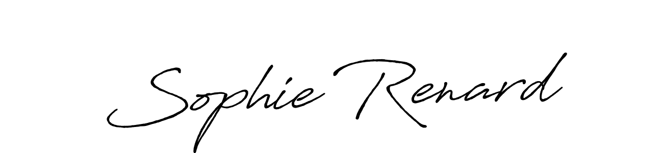 Use a signature maker to create a handwritten signature online. With this signature software, you can design (Antro_Vectra_Bolder) your own signature for name Sophie Renard. Sophie Renard signature style 7 images and pictures png