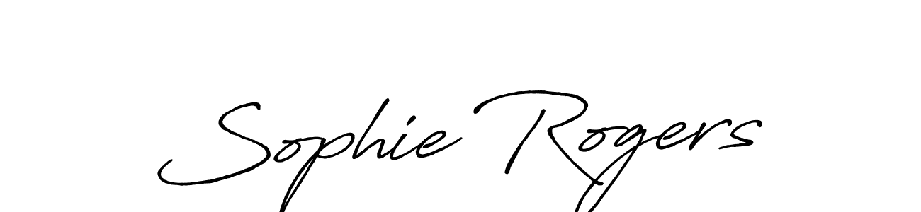 The best way (Antro_Vectra_Bolder) to make a short signature is to pick only two or three words in your name. The name Sophie Rogers include a total of six letters. For converting this name. Sophie Rogers signature style 7 images and pictures png