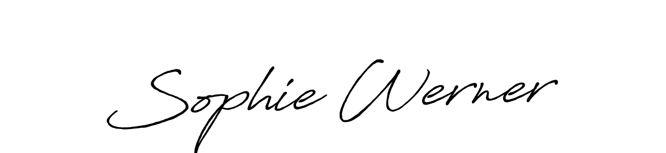 Also You can easily find your signature by using the search form. We will create Sophie Werner name handwritten signature images for you free of cost using Antro_Vectra_Bolder sign style. Sophie Werner signature style 7 images and pictures png