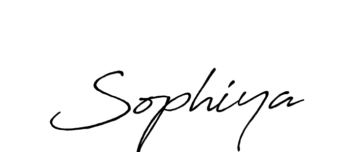 It looks lik you need a new signature style for name Sophiya. Design unique handwritten (Antro_Vectra_Bolder) signature with our free signature maker in just a few clicks. Sophiya signature style 7 images and pictures png