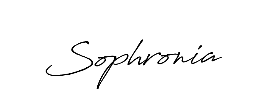 Make a beautiful signature design for name Sophronia. Use this online signature maker to create a handwritten signature for free. Sophronia signature style 7 images and pictures png