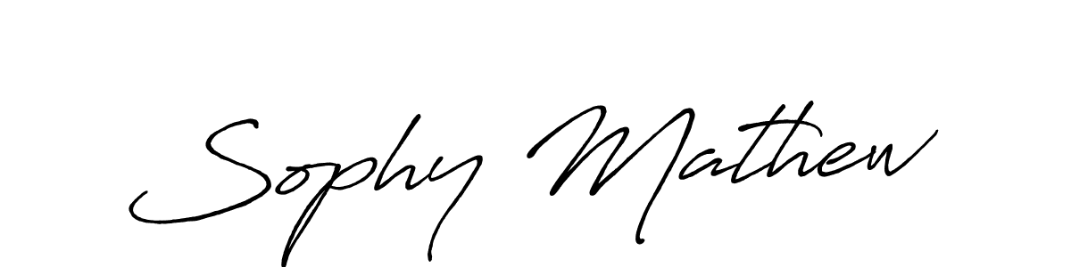 Make a beautiful signature design for name Sophy Mathew. Use this online signature maker to create a handwritten signature for free. Sophy Mathew signature style 7 images and pictures png