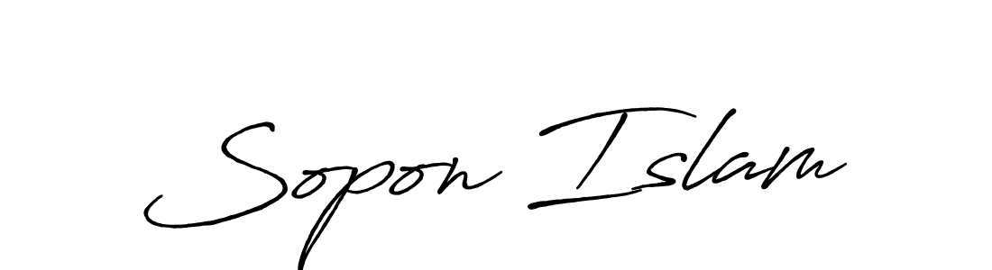 if you are searching for the best signature style for your name Sopon Islam. so please give up your signature search. here we have designed multiple signature styles  using Antro_Vectra_Bolder. Sopon Islam signature style 7 images and pictures png