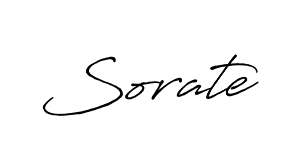 Design your own signature with our free online signature maker. With this signature software, you can create a handwritten (Antro_Vectra_Bolder) signature for name Sorate. Sorate signature style 7 images and pictures png