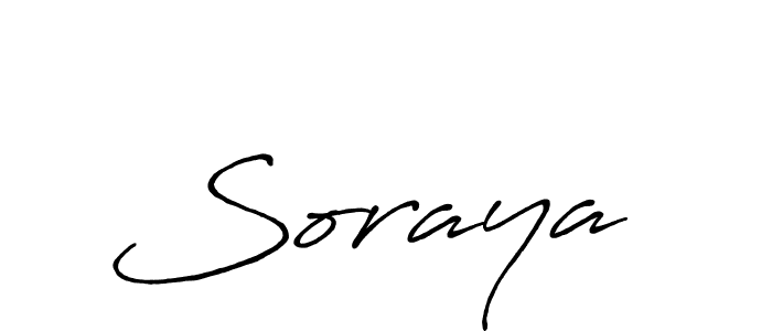 Design your own signature with our free online signature maker. With this signature software, you can create a handwritten (Antro_Vectra_Bolder) signature for name Soraya . Soraya  signature style 7 images and pictures png