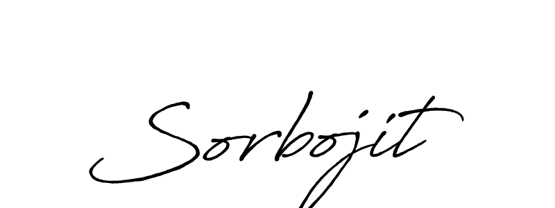 Similarly Antro_Vectra_Bolder is the best handwritten signature design. Signature creator online .You can use it as an online autograph creator for name Sorbojit. Sorbojit signature style 7 images and pictures png