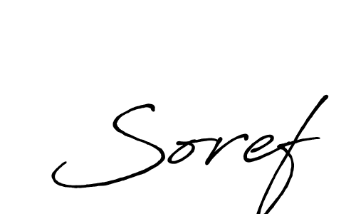 Antro_Vectra_Bolder is a professional signature style that is perfect for those who want to add a touch of class to their signature. It is also a great choice for those who want to make their signature more unique. Get Soref name to fancy signature for free. Soref signature style 7 images and pictures png