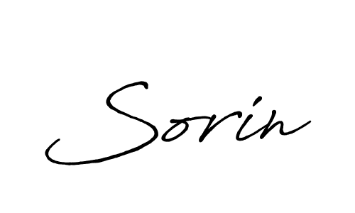 Make a beautiful signature design for name Sorin. Use this online signature maker to create a handwritten signature for free. Sorin signature style 7 images and pictures png