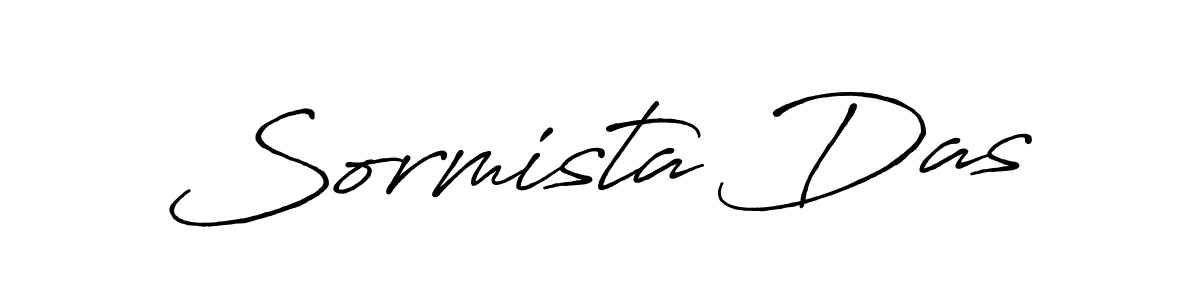 You should practise on your own different ways (Antro_Vectra_Bolder) to write your name (Sormista Das) in signature. don't let someone else do it for you. Sormista Das signature style 7 images and pictures png