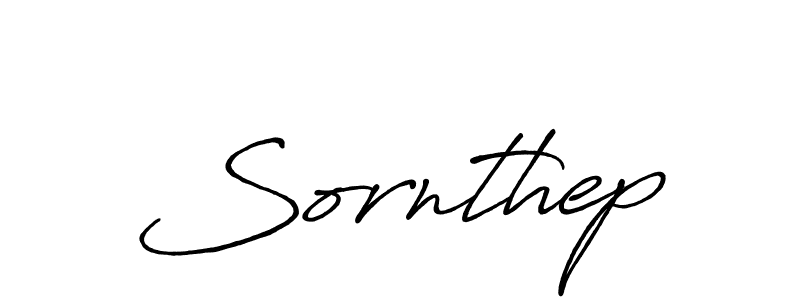 How to make Sornthep name signature. Use Antro_Vectra_Bolder style for creating short signs online. This is the latest handwritten sign. Sornthep signature style 7 images and pictures png