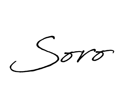 You can use this online signature creator to create a handwritten signature for the name Soro. This is the best online autograph maker. Soro signature style 7 images and pictures png