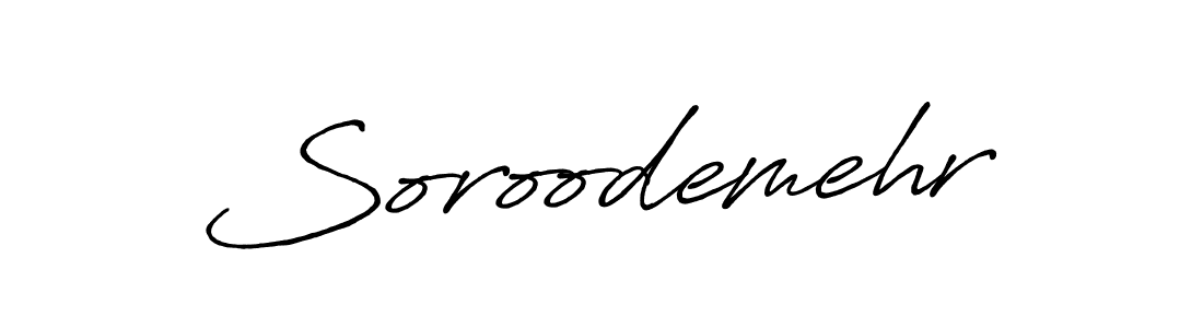 Similarly Antro_Vectra_Bolder is the best handwritten signature design. Signature creator online .You can use it as an online autograph creator for name Soroodemehr. Soroodemehr signature style 7 images and pictures png
