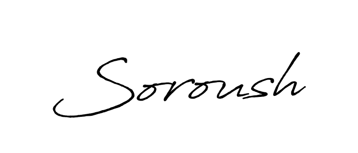 How to Draw Soroush signature style? Antro_Vectra_Bolder is a latest design signature styles for name Soroush. Soroush signature style 7 images and pictures png