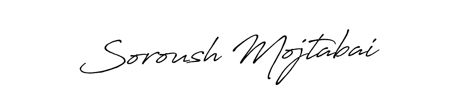 This is the best signature style for the Soroush Mojtabai name. Also you like these signature font (Antro_Vectra_Bolder). Mix name signature. Soroush Mojtabai signature style 7 images and pictures png