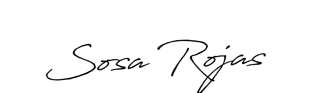 The best way (Antro_Vectra_Bolder) to make a short signature is to pick only two or three words in your name. The name Sosa Rojas include a total of six letters. For converting this name. Sosa Rojas signature style 7 images and pictures png