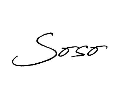 if you are searching for the best signature style for your name Soso. so please give up your signature search. here we have designed multiple signature styles  using Antro_Vectra_Bolder. Soso signature style 7 images and pictures png