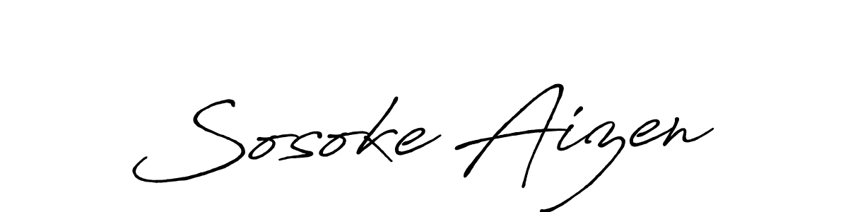 This is the best signature style for the Sosoke Aizen name. Also you like these signature font (Antro_Vectra_Bolder). Mix name signature. Sosoke Aizen signature style 7 images and pictures png