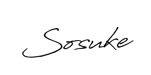 Antro_Vectra_Bolder is a professional signature style that is perfect for those who want to add a touch of class to their signature. It is also a great choice for those who want to make their signature more unique. Get Sosuke name to fancy signature for free. Sosuke signature style 7 images and pictures png