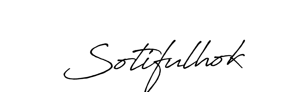 Also we have Sotifulhok name is the best signature style. Create professional handwritten signature collection using Antro_Vectra_Bolder autograph style. Sotifulhok signature style 7 images and pictures png