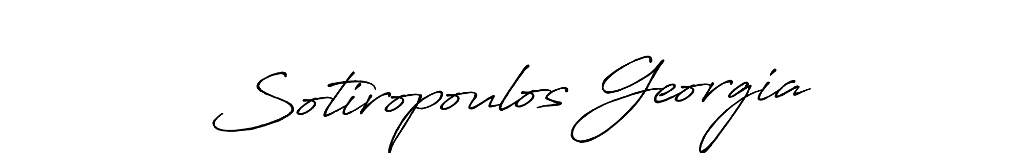 Make a beautiful signature design for name Sotiropoulos Georgia. Use this online signature maker to create a handwritten signature for free. Sotiropoulos Georgia signature style 7 images and pictures png