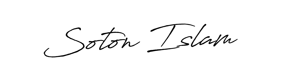 This is the best signature style for the Soton Islam name. Also you like these signature font (Antro_Vectra_Bolder). Mix name signature. Soton Islam signature style 7 images and pictures png