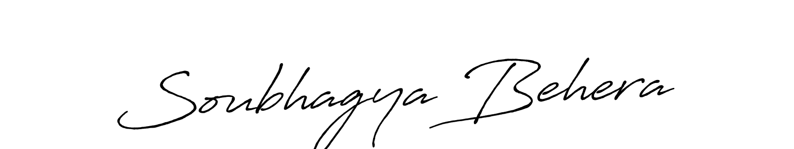 Also we have Soubhagya Behera name is the best signature style. Create professional handwritten signature collection using Antro_Vectra_Bolder autograph style. Soubhagya Behera signature style 7 images and pictures png