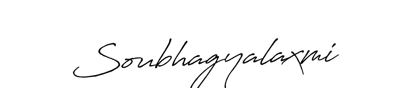 Make a beautiful signature design for name Soubhagyalaxmi. With this signature (Antro_Vectra_Bolder) style, you can create a handwritten signature for free. Soubhagyalaxmi signature style 7 images and pictures png