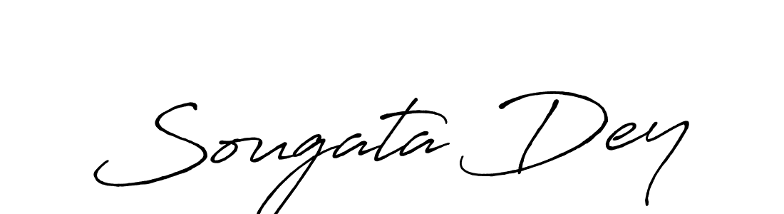 Make a beautiful signature design for name Sougata Dey. With this signature (Antro_Vectra_Bolder) style, you can create a handwritten signature for free. Sougata Dey signature style 7 images and pictures png