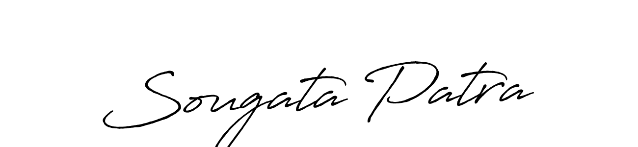 Sougata Patra stylish signature style. Best Handwritten Sign (Antro_Vectra_Bolder) for my name. Handwritten Signature Collection Ideas for my name Sougata Patra. Sougata Patra signature style 7 images and pictures png