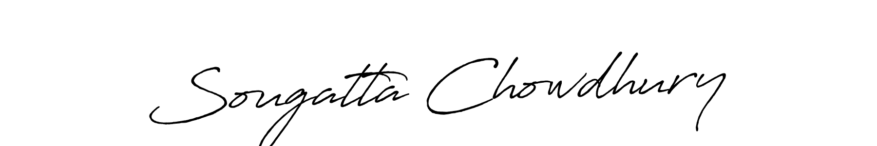 if you are searching for the best signature style for your name Sougatta Chowdhury. so please give up your signature search. here we have designed multiple signature styles  using Antro_Vectra_Bolder. Sougatta Chowdhury signature style 7 images and pictures png