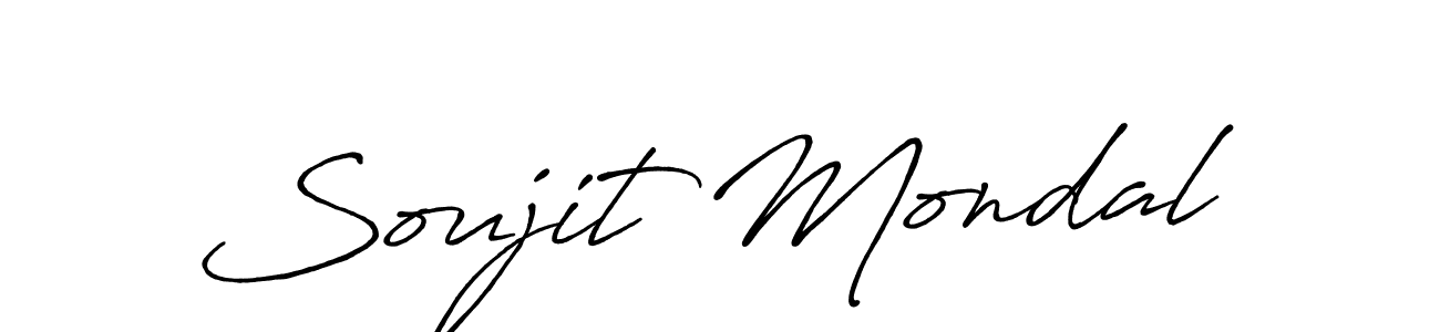 Use a signature maker to create a handwritten signature online. With this signature software, you can design (Antro_Vectra_Bolder) your own signature for name Soujit Mondal. Soujit Mondal signature style 7 images and pictures png