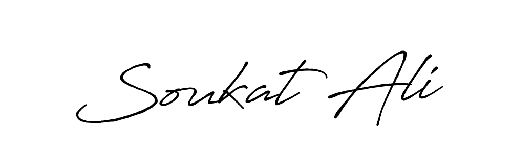Also we have Soukat Ali name is the best signature style. Create professional handwritten signature collection using Antro_Vectra_Bolder autograph style. Soukat Ali signature style 7 images and pictures png